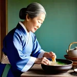 한식 약선 요리 소개 - **Prompt 1: "The Art of Yakseon Soup Preparation"**
    A highly detailed, realistic image of an eld...