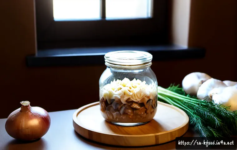 Home 17 한식 프리미엄 밀키트 - Photorealistic premium Russian-style meal kit arranged on a clean modern kitchen counter: vacuum-sea...